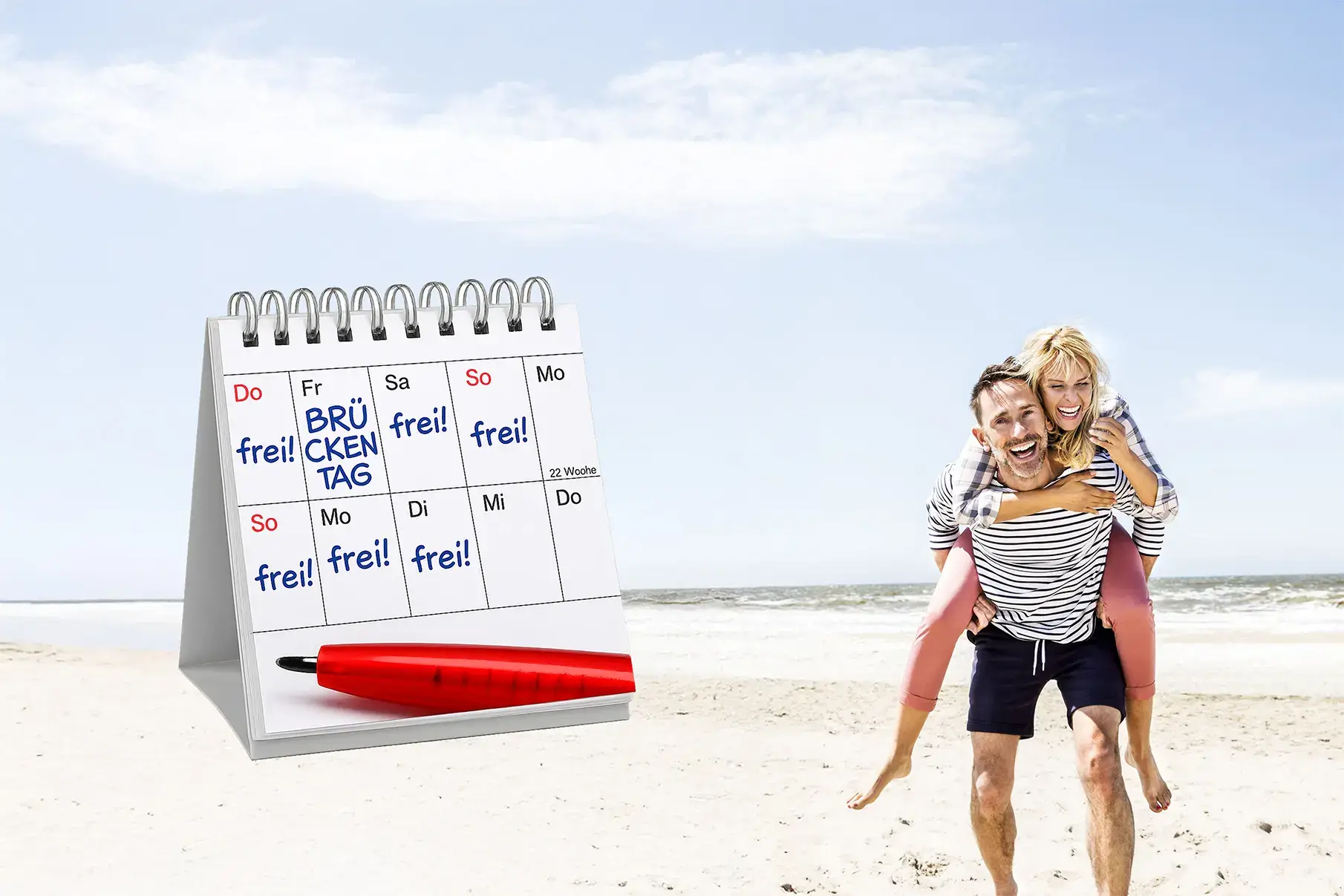 Brückentage 2026 bei der Agentur am Meer
