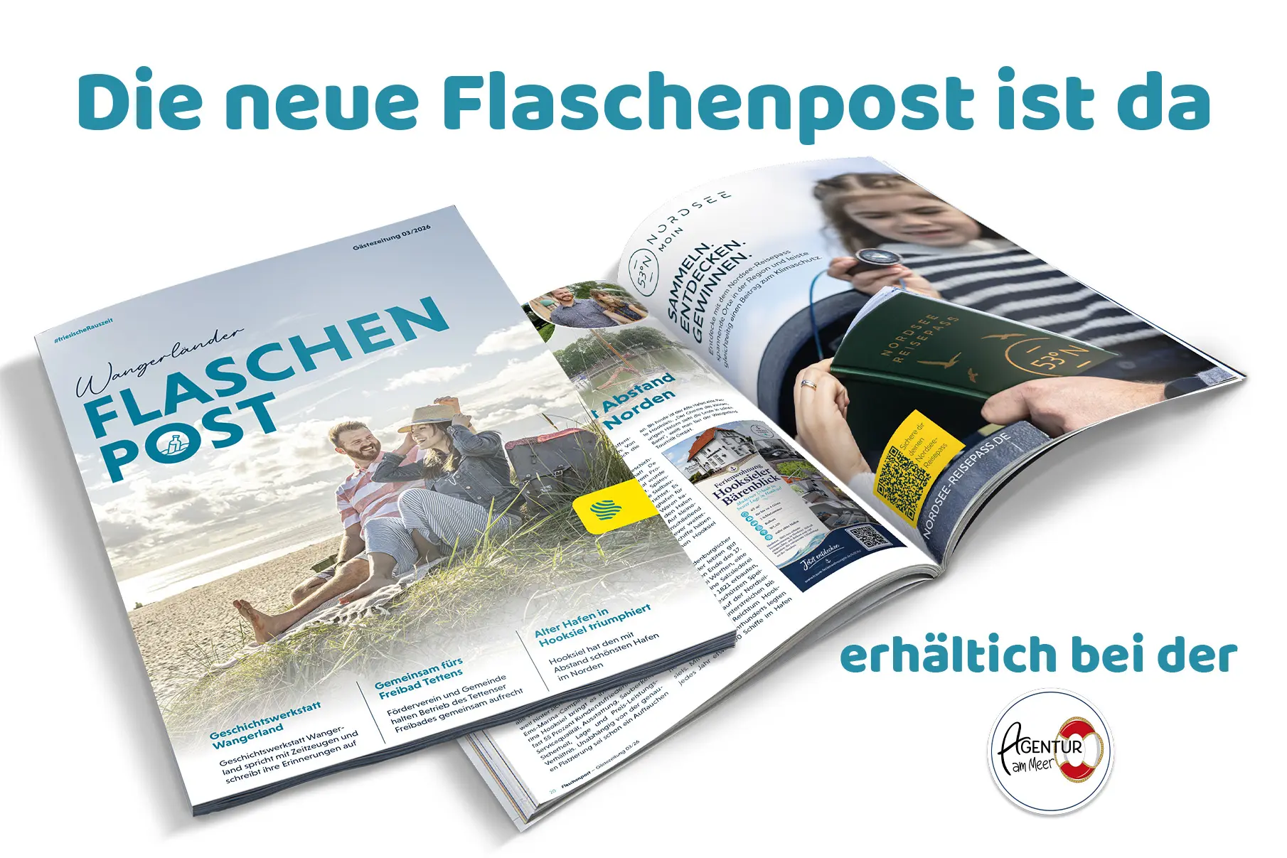 Wangerland Flaschenpost 3 2026 - Agentur am Meer - Agentur am Meer Wangerland Flaschenpost 3 2026