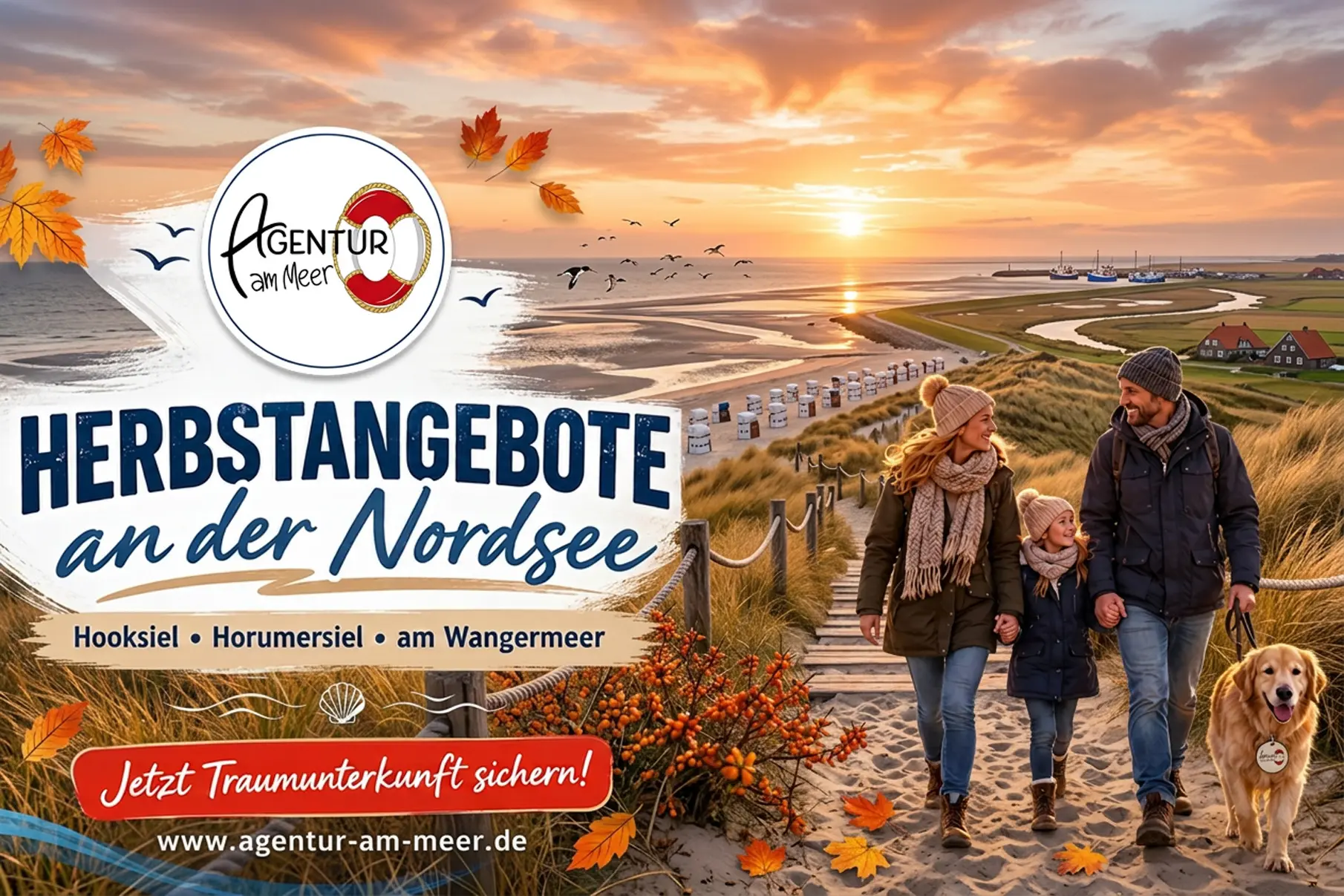 Herbstangebote Agentur am Meer
